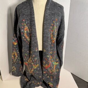 Debut Multicolor Patterned Women's Cardigan